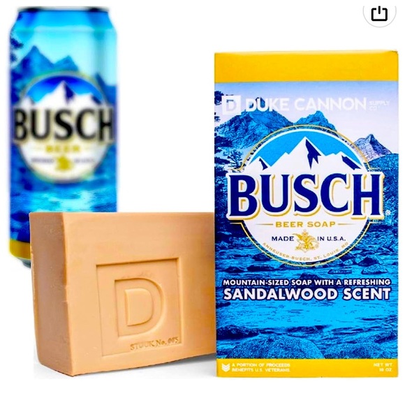 Duke Cannon Other - NIB Duke Cannon Supply Co. Busch Beer Big Brick of Soap for Men 10oz Made in USA